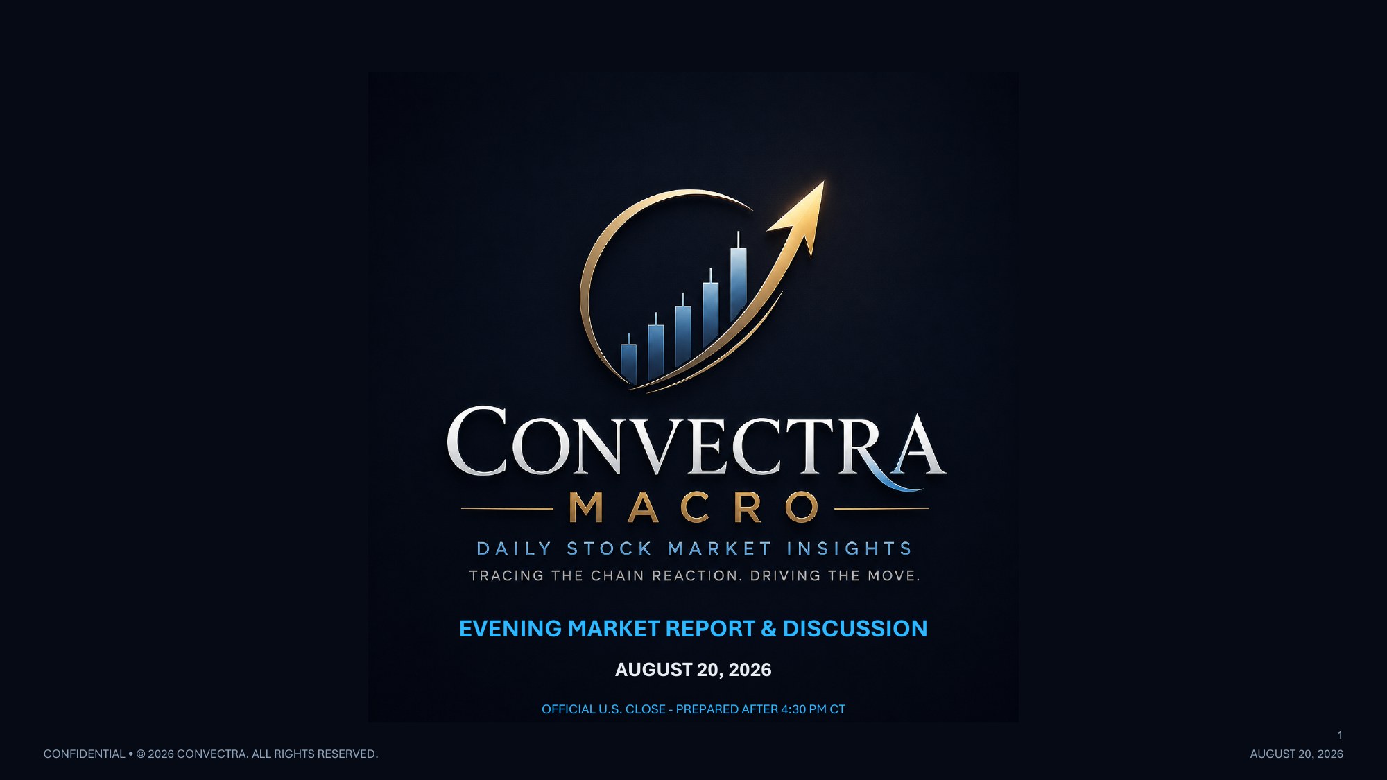 Evening Market Report & Discussion page 1